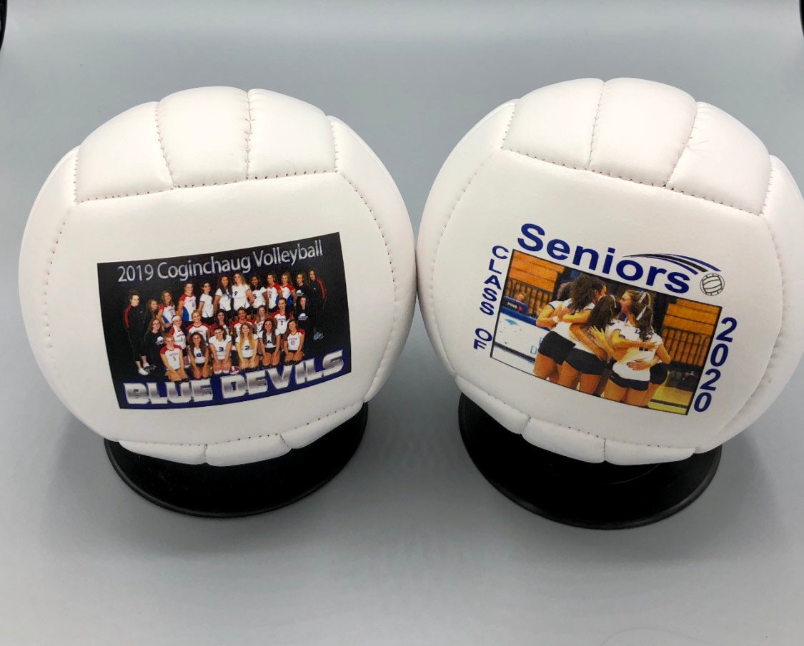 Personalized Custom Regulation Size Volleyballs for Volleyball Coach Gift, Senior Gift, Team Awards Sponsor Gift and Volleyball Player Gift