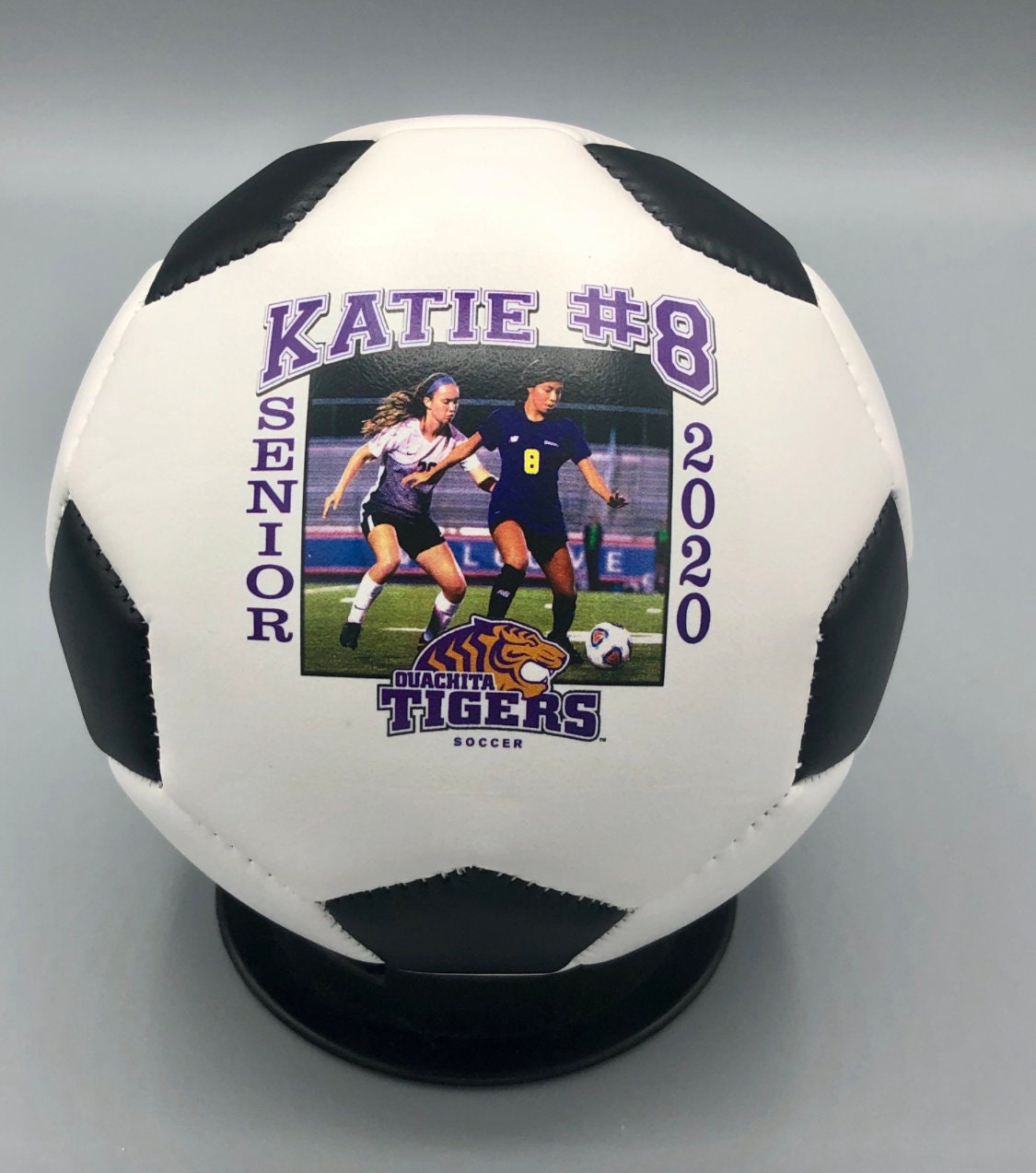 Personalized Custom Made Mini Soccer Balls for Coaches' Gifts, Senior Gifts, Soccer Player Awards and Sponsors
