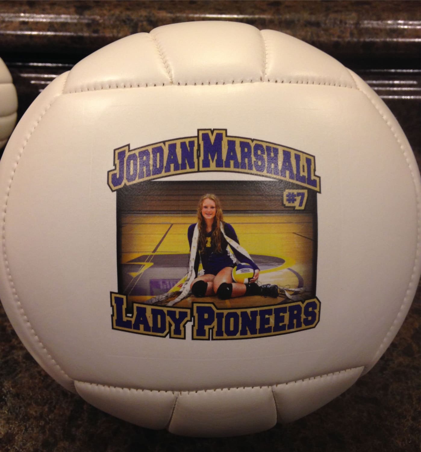 Personalized Custom Regulation Size Volleyballs for Volleyball Coach Gift, Senior Gift, Team Awards Sponsor Gift and Volleyball Player Gift