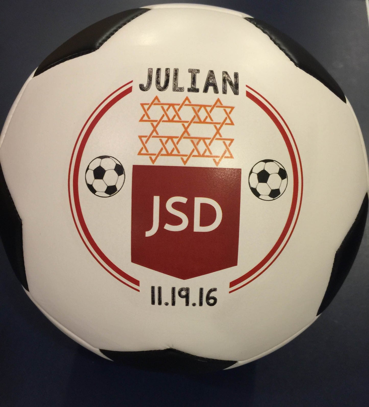 Personalized, Custom Regulation Size Soccer Balls for Coaches' Gifts, Senior Gifts, Team Awards and Soccer Gifts